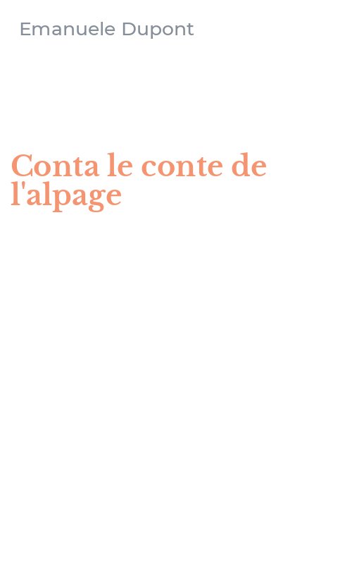 Conta le conte de l'alpage