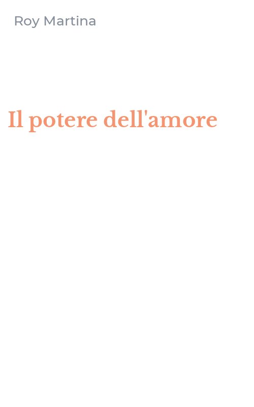 Il potere dell'amore