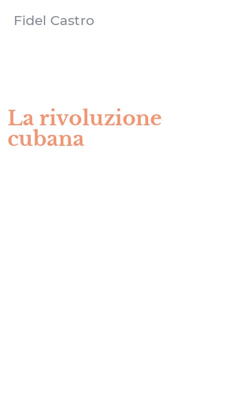 La rivoluzione cubana