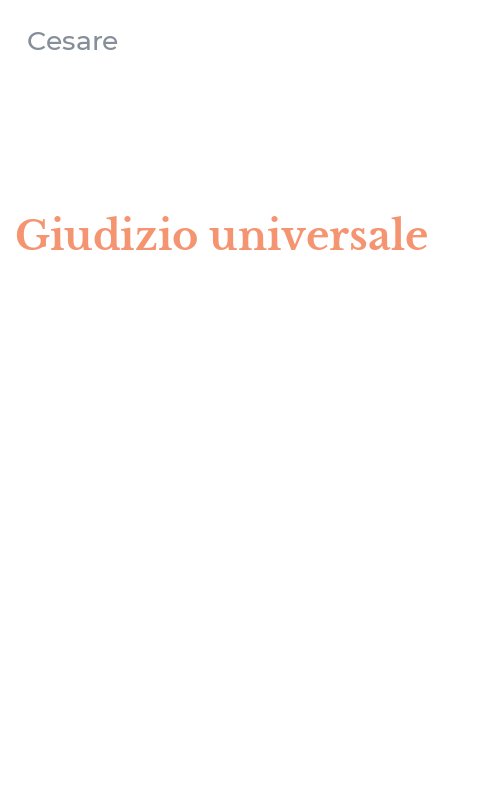 Giudizio universale