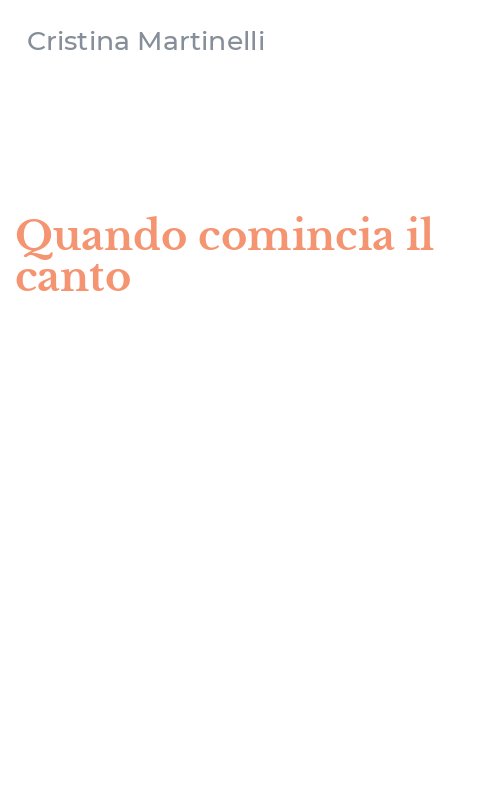 Quando comincia il canto