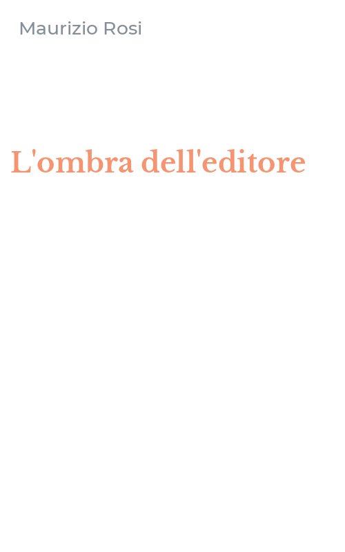 L'ombra dell'editore