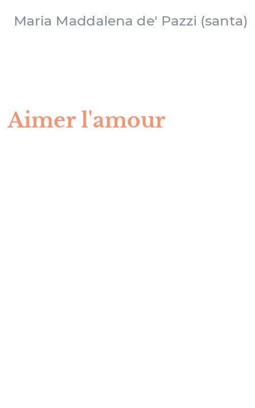 Aimer l'amour