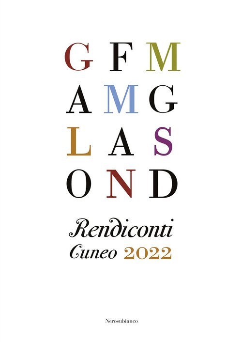 Rendiconti. Cuneo 2022