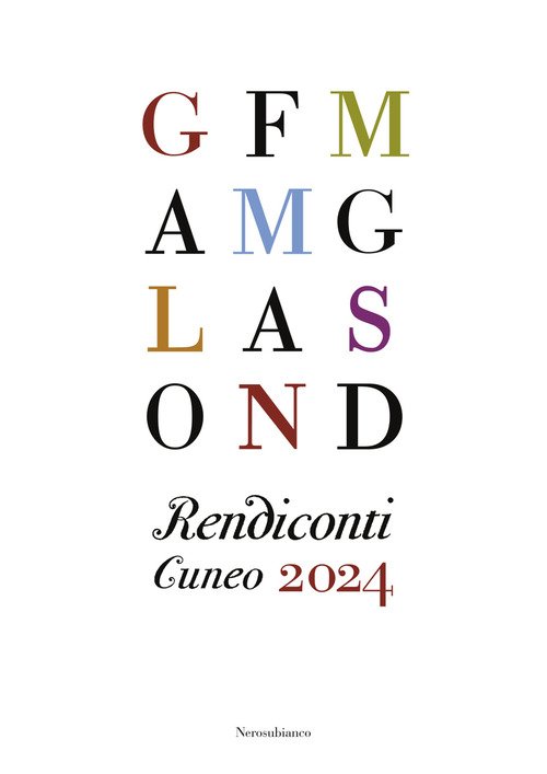 Rendiconti. Cuneo 2024