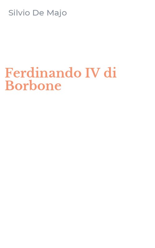 Ferdinando IV di Borbone
