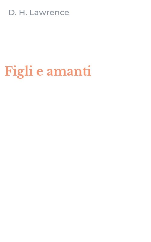 Figli e amanti