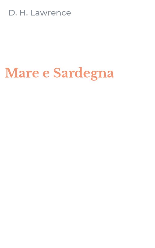 Mare e Sardegna