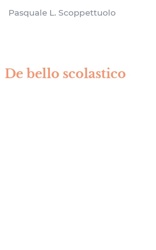 De bello scolastico