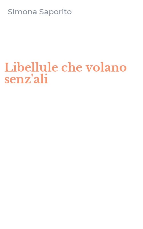 Libellule che volano senz'ali