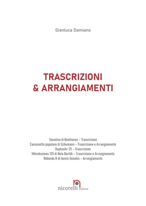 Trascrizioni & arrangiamenti