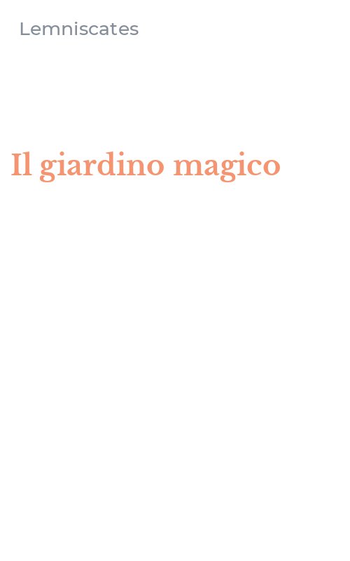 Il giardino magico