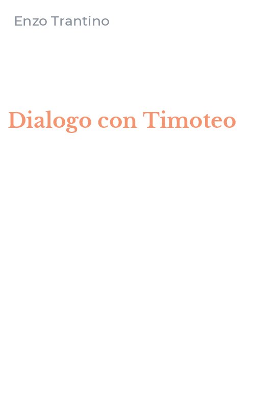 Dialogo con Timoteo