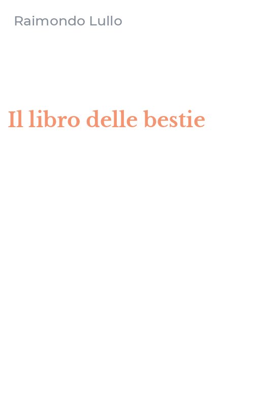 Il libro delle bestie