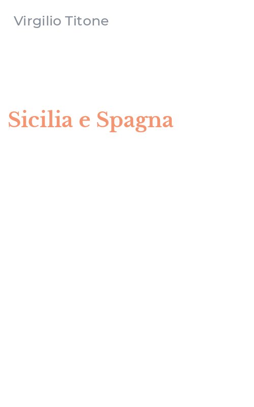 Sicilia e Spagna