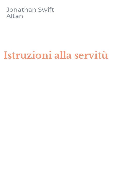 Istruzioni alla servitù