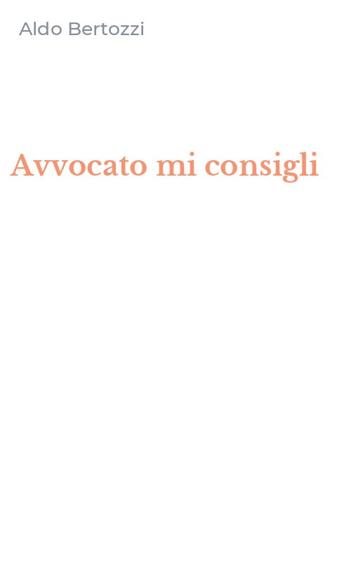 Avvocato mi consigli