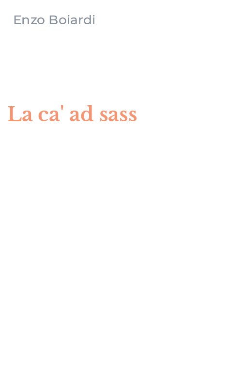 La ca' ad sass