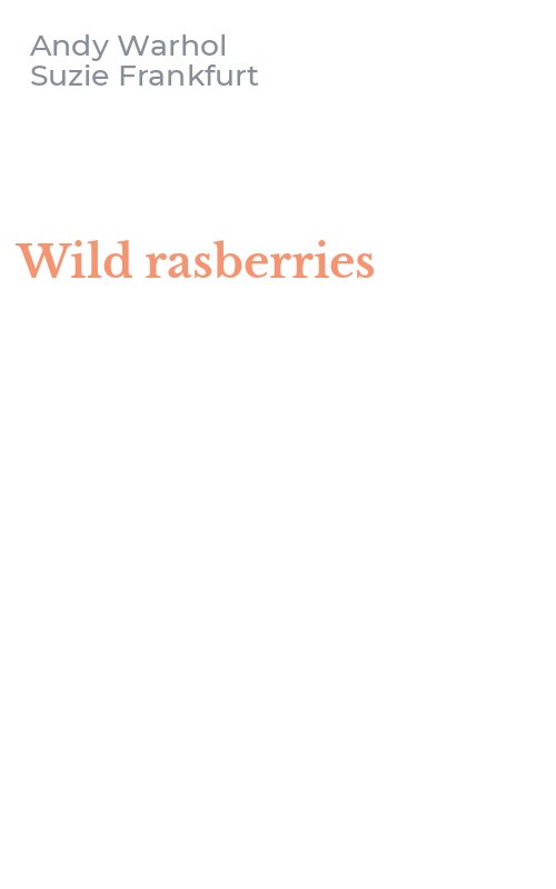 Wild rasberries