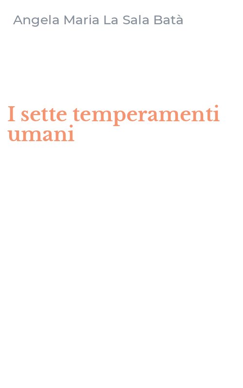 I sette temperamenti umani
