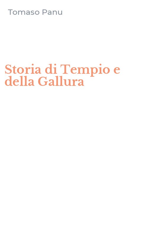 Storia di Tempio e della Gallura