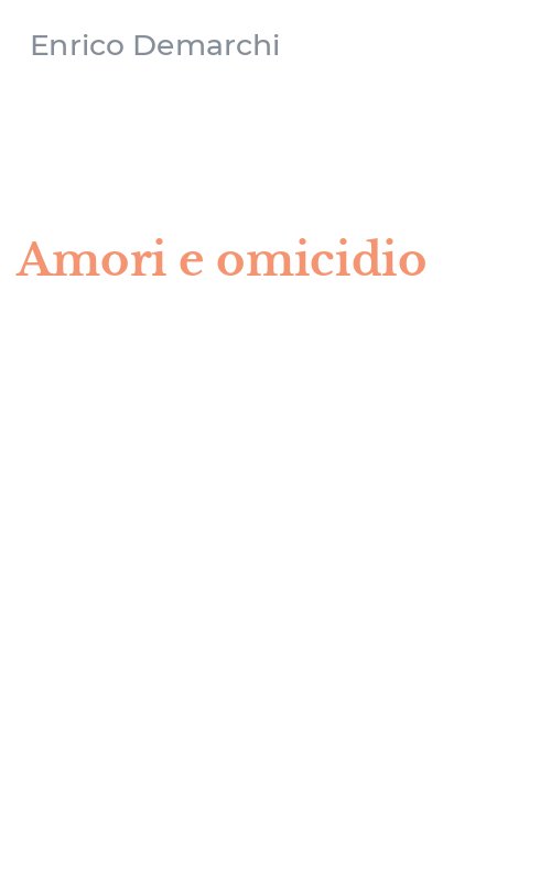 Amori e omicidio