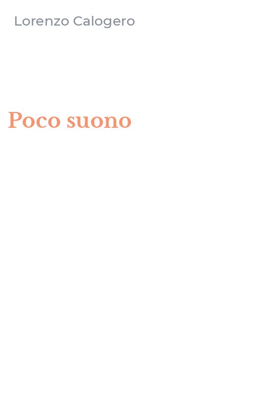 Poco suono