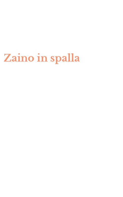 Zaino in spalla