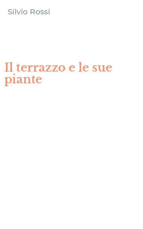 Il terrazzo e le sue piante