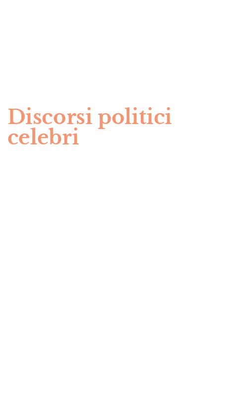 Discorsi politici celebri