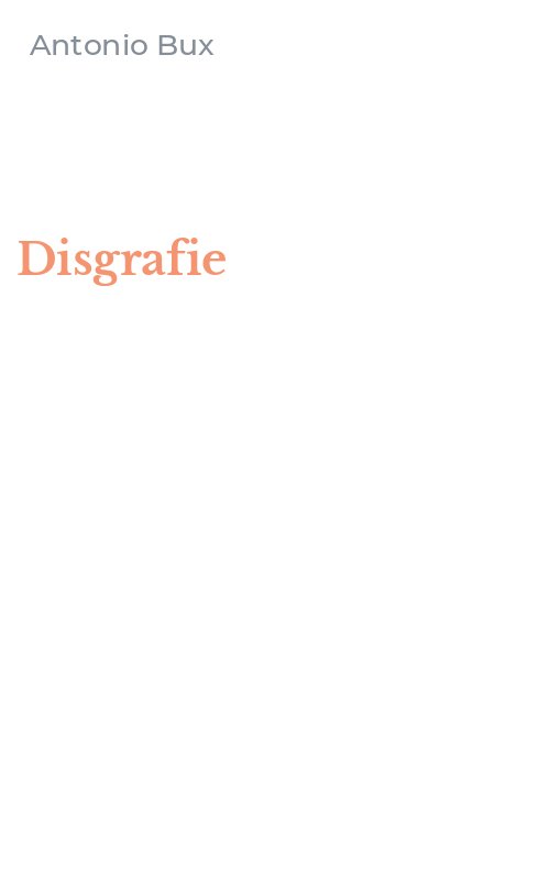 Disgrafie