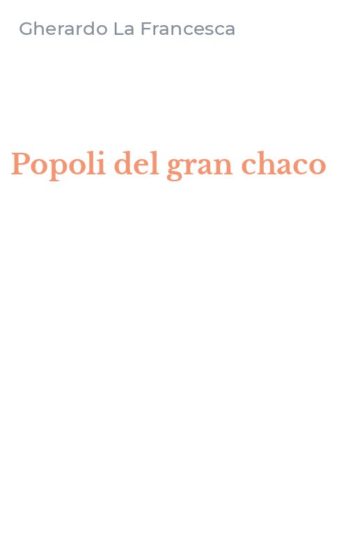Popoli del gran chaco