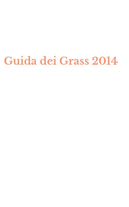 Guida dei Grass 2014