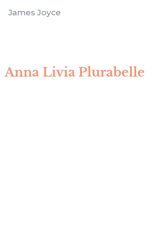 Anna Livia Plurabelle