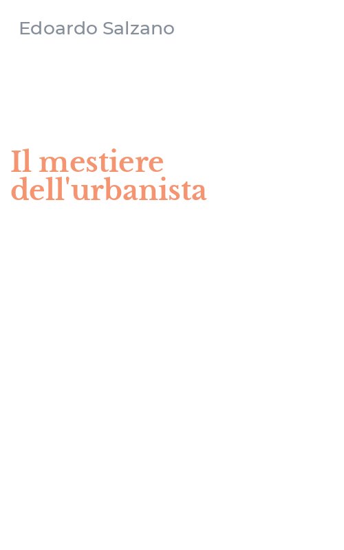 Il mestiere dell'urbanista