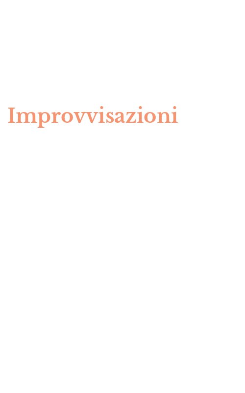 Improvvisazioni
