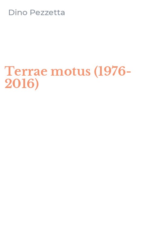 Terrae motus (1976-2016)