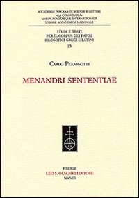 Menandri Sententiae