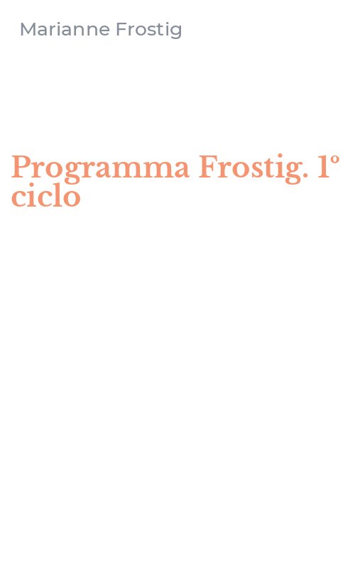 Programma Frostig. 1º ciclo