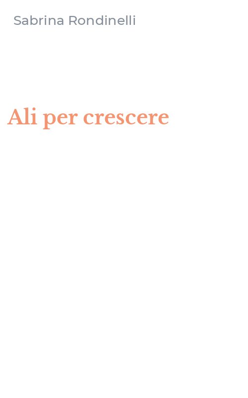 Ali per crescere