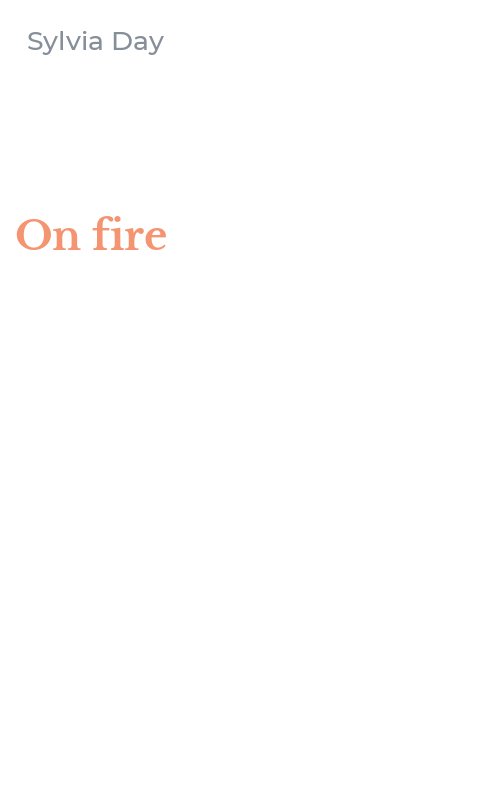 On fire
