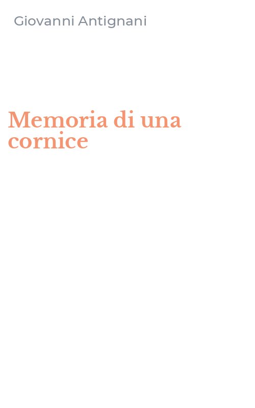 Memoria di una cornice