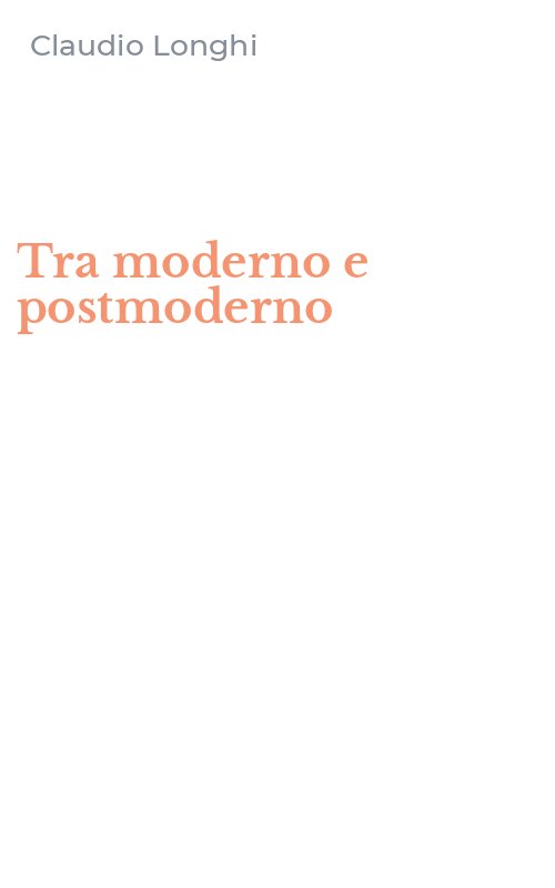 Tra moderno e postmoderno