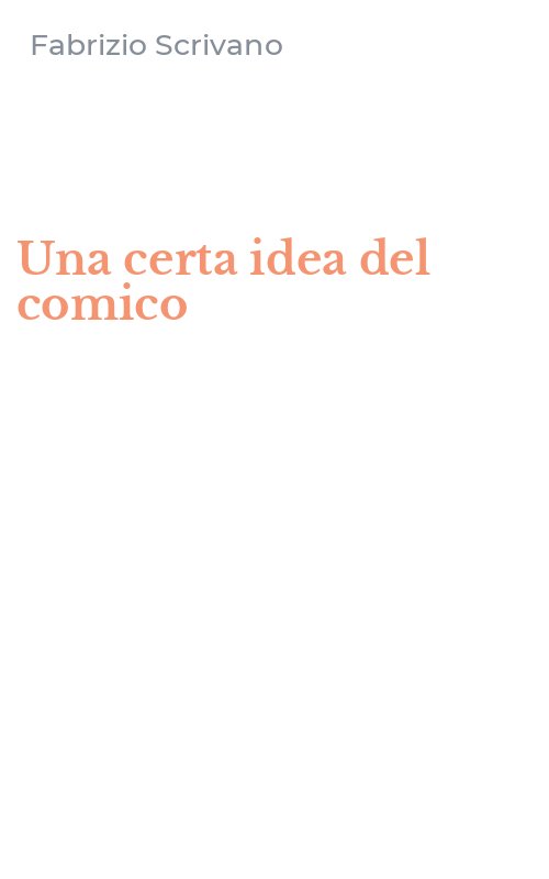 Una certa idea del comico