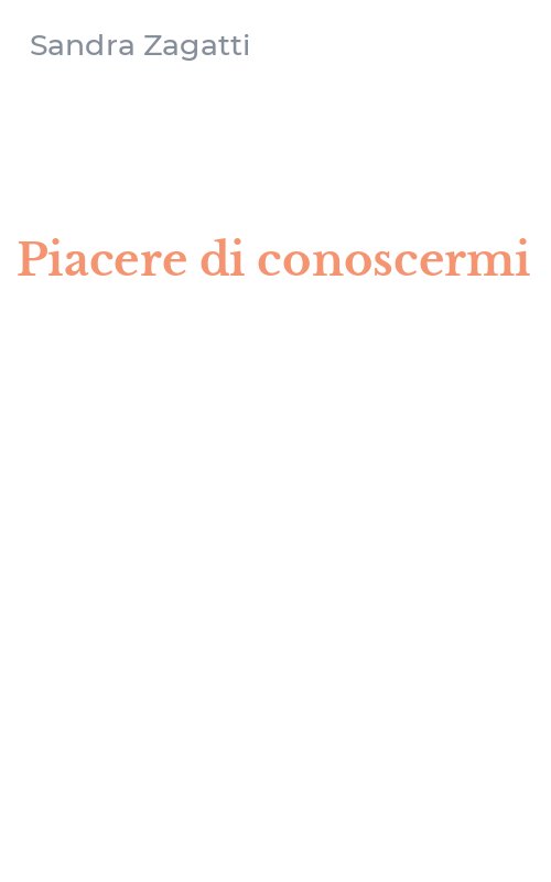 Piacere di conoscermi