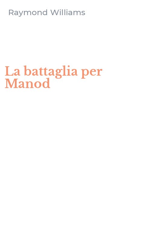 La battaglia per Manod