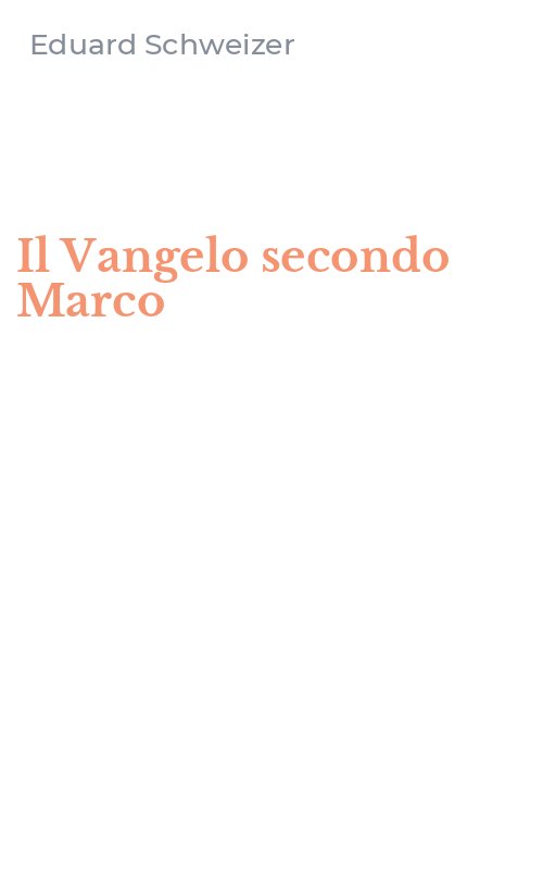 Il Vangelo secondo Marco
