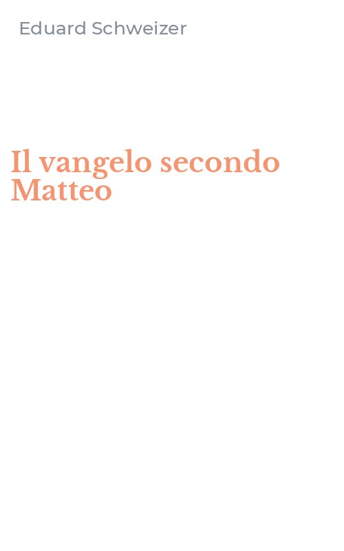 Il vangelo secondo Matteo