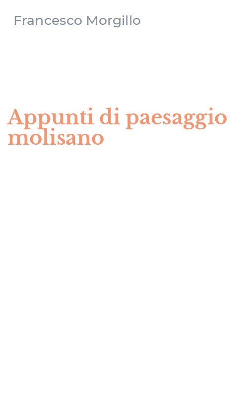 Appunti di paesaggio molisano