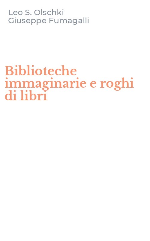 Biblioteche immaginarie e roghi di libri